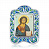 Серебряная плакетка с эмалью «Господь Вседержитель»