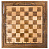 Деревянные резные шахматы и нарды