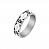Серебряное кольцо с эмалью "Зимняя сказка"