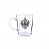 Чайная кружка «Империя» c серебряным декором