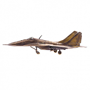 Бронзовый самолет-истребитель «МИГ-29»