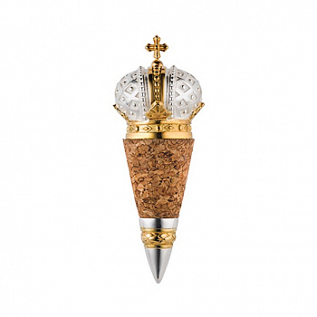 Коньячный пробочник «Императорская корона» с серебряным декором