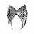 Серебряное кольцо «Крылья ангела»
