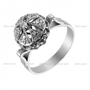 Серебряное кольцо "Каролина"