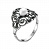 Серебряное кольцо с жемчугом «Орнамент»