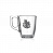 Кофейные чашки «Георгий Великий» c серебряным декором