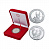 Серебряная медаль "Счастливый рубль"