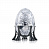 Подарочное яйцо «Лев Яшин» с серебряным декором