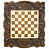 Резные шахматы и нарды из бука «Корона»