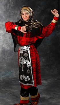 Женский дагестанский национальный костюм. Тонкости и особенности