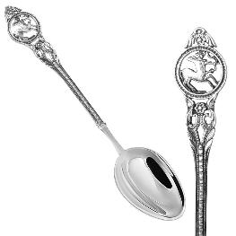 Серебряная чайная ложка со Знаком зодиака «Стрелец»