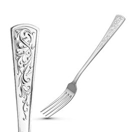Серебряная столовая вилка «Стиль»