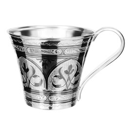 Серебряная чашка «Прованс»