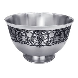 Серебряная ваза-салатница «Бомонд»