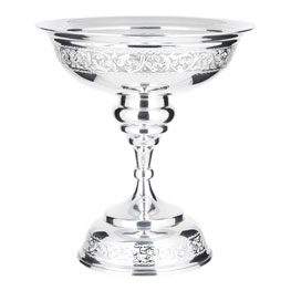 Серебряная ваза «Резная»