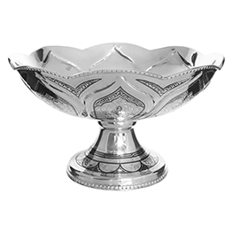 Серебряная ваза «Купол»