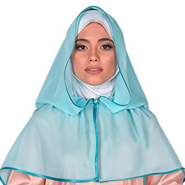 Быстронадеваемый хиджаб "Гиацинт"