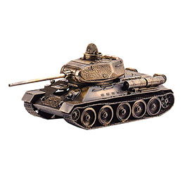 Бронзовая модель танка «Т-34/85»