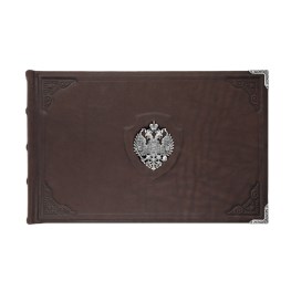 Фотоальбом «Империя» с серебряным гербом