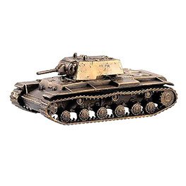 Бронзовая модель танка «КВ-1»
