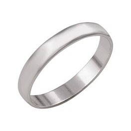 Серебряное кольцо «Простое»