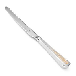 Серебряный столовый нож с позолотой «Эксклюзивный»
