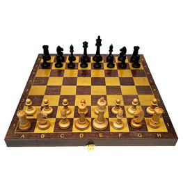 Шахматы 3 в 1 «Классические» венге золото