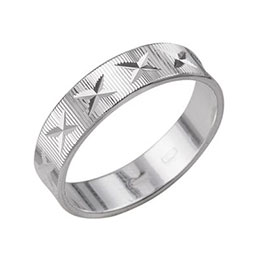 Серебряное кольцо «Вспышка»