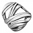 Серебряное кольцо «Фантазия» без вставок