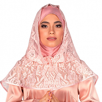 Быстронадеваемый хиджаб "Азалия"