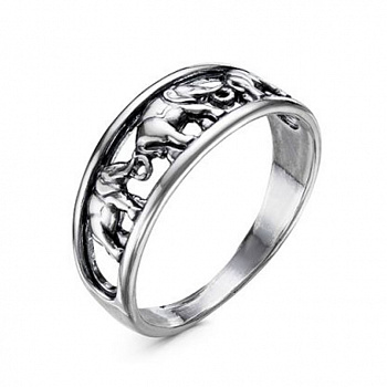 Серебряное кольцо «Мудрость»