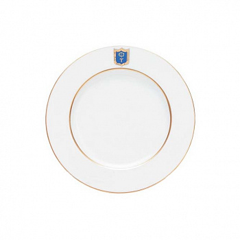 Плоская фарфоровая тарелка «Коттеджная»