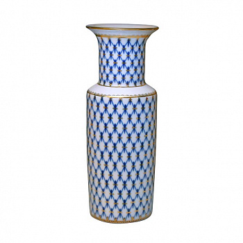 Фарфоровая ваза «Кобальтовая сетка»
