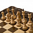 Резные шахматы и нарды «Бриз»