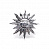Серебряное кольцо «Солнце»