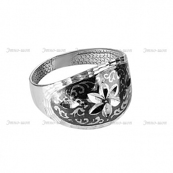 Серебряное кольцо "Женское счастье"