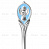 Серебряная ложка с голубой эмалью «Ангелочек»