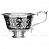 Серебряная чайная чашка «Праздник»
