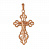 Серебряная подвеска «Молитва» с позолотой