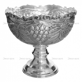 Серебряная ваза «Виноградная лоза»