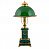 Настольная лампа из малахита «Президент»