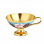 Серебряная чашка с позолотой «Тюльпаны»