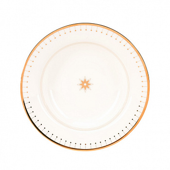 Фарфоровая глубокая тарелка «Азур»