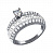 Серебряное кольцо с эмалью и фианитами «Царское»