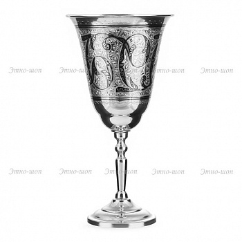 Серебряный винный бокал «Шардоне»