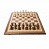 Деревянные инкрустированные шахматы «Турнирные»