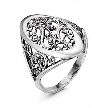 Серебряное кольцо «Мадам»