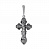 Серебряная подвеска «Крестик нательный»
