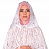 Быстронадеваемый хиджаб "Лотос"