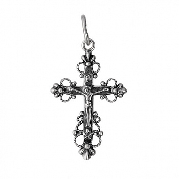Серебряная подвеска «Крестик»